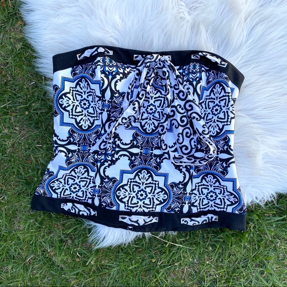 White House Black Market Tops - WHBM strapless top